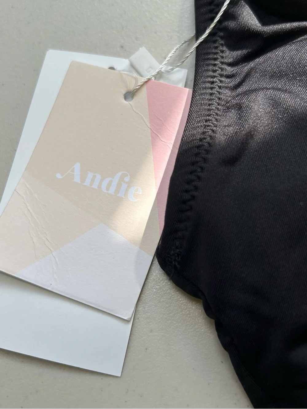 Andie Swim The Catalina One Piece in Black Size XS NWT